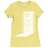 i warned you Ladies Fitted T-Shirt