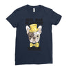 snoring gentleman Ladies Fitted T-Shirt