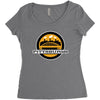 PITT SBURGH Women's Triblend Scoop T-shirt