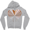 love led Zipper Hoodie