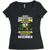 Never Underestimate A Man Who Watches Breaking Bad And Was Born in Women's Triblend Scoop T-shirt