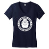 bin nicht fett Women's V-Neck T-Shirt