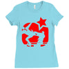 eric cantona, kungfu, manu Ladies Fitted T-Shirt