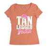 tan legged juliet Women's Triblend Scoop T-shirt