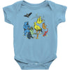 friendly beasts Baby Bodysuit