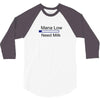 gaming mana low need milk 3/4 Sleeve Shirt