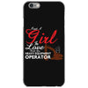 Just A Girl In Love With Her Heavy Equipment Operator iPhone 6/6s Case