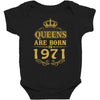 queens are born in 1971 Baby Bodysuit