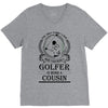 Golfer Cousin V-Neck Tee