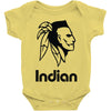 indian warrior fighter Baby Onesie
