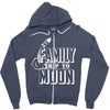 Family Trip To Moon Zipper Hoodie