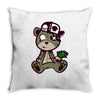 crew five hustla Throw Pillow