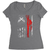 arborist 1015 Women's Triblend Scoop T-shirt
