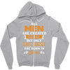 All Men Are Created Equal But Only The Best Are Born In June Zipper Hoodie
