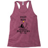 Dad And Son Fishing Partners For Life Racerback Tank