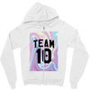 Holographic Team 10 Zipper Hoodie
