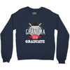 [granma name]proud grandma graduate 2018. Crewneck Sweatshirt