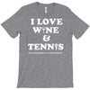wine and tennis tee T-Shirt