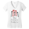 Women's March The Future is Female Women's V-Neck T-Shirt