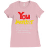 you matter Ladies Fitted T-Shirt