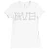 love dogs Ladies Fitted T-Shirt