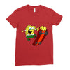 skaters_1 Ladies Fitted T-Shirt