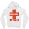 nude beach   lifeguard Zipper Hoodie
