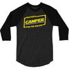 okayest camper in the galaxy funny camping 3/4 Sleeve Shirt
