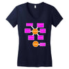 mom and dad Women's V-Neck T-Shirt