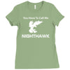 call me nighthawk step brothers Ladies Fitted T-Shirt