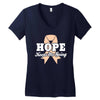 Hope Keeps Me Going Women's V-Neck T-Shirt