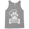 personalized paw halo Tank Top