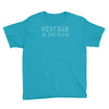 west ham in the blood retro style new Youth Tee