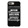 logistic operator manager we do precision guess work based on unreliab iPhone 8 Plus