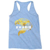 khabib gold eagle Racerback Tank