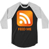 rss feed me 3/4 Sleeve Shirt