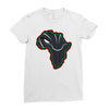african black panther Ladies Fitted T-Shirt