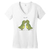 hug me Women's V-Neck T-Shirt