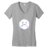 halographic sad boys Women's V-Neck T-Shirt