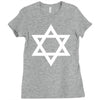 magen david Ladies Fitted T-Shirt