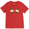 christmas pudding V-Neck Tee