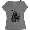 hellboy Women's Triblend Scoop T-shirt