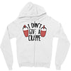 i don't give a crappe Zipper Hoodie