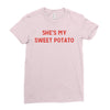 she's my sweet potato Ladies Fitted T-Shirt