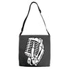 death singer Adjustable Strap Totes
