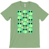 sad alien and daisy nineties grunge pattern T-Shirt