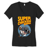 super chicken dinner Women's V-Neck T-Shirt