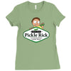Pickle Rick, I Turned Myself into a Pickle Ladies Fitted T-Shirt
