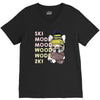 ski mood french bulldog V-Neck Tee