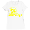 stay classy san diego Ladies Fitted T-Shirt